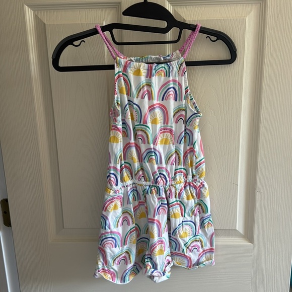 Rainbow Print Kids One Piece - Picture 2 of 3